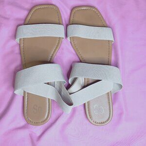 Beige sandals